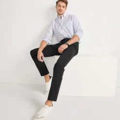 Bügelleichte Chino für Herren, Straight Fit
