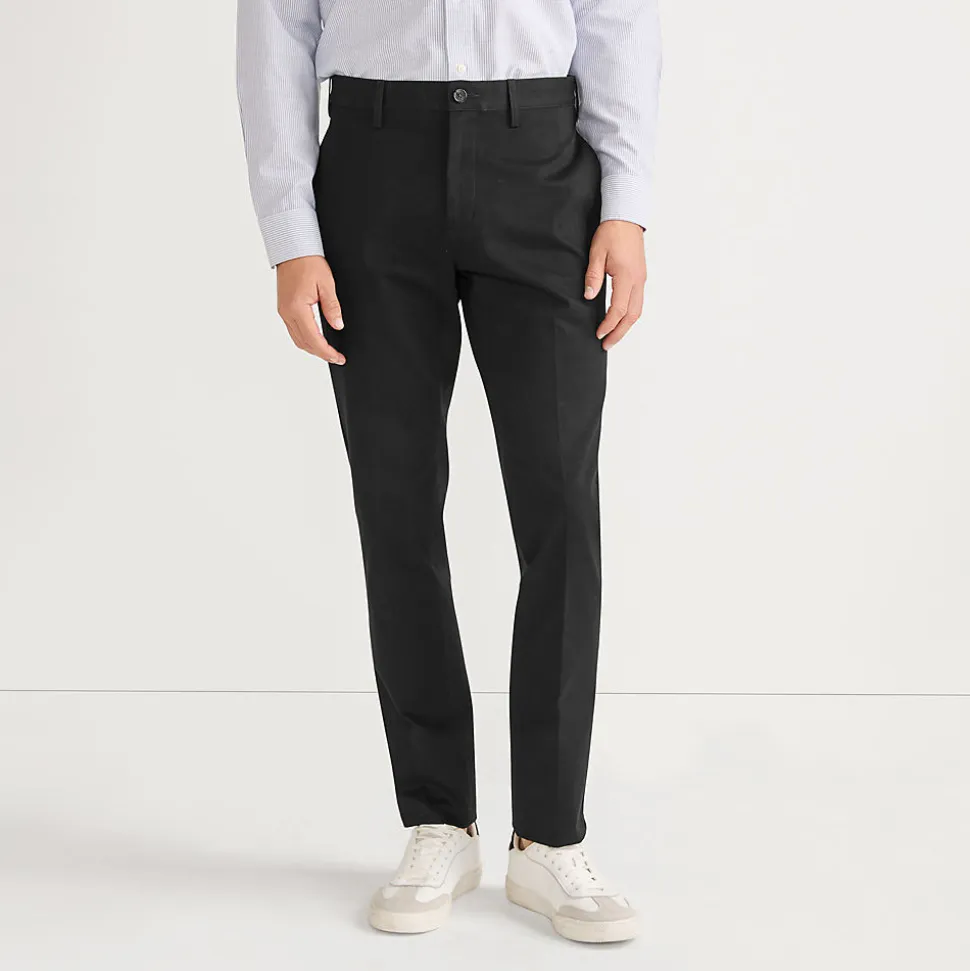 Bügelleichte Chino für Herren, Straight Fit