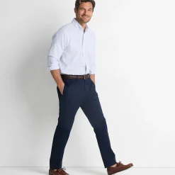 Bügelleichte Chino für Herren, Straight Fit