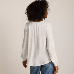 Biesenshirt aus Baumwoll/Modalmix für Damen
