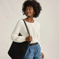 Biesenshirt aus Baumwoll/Modalmix für Damen