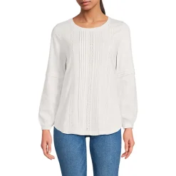 Biesenshirt aus Baumwoll/Modalmix für Damen