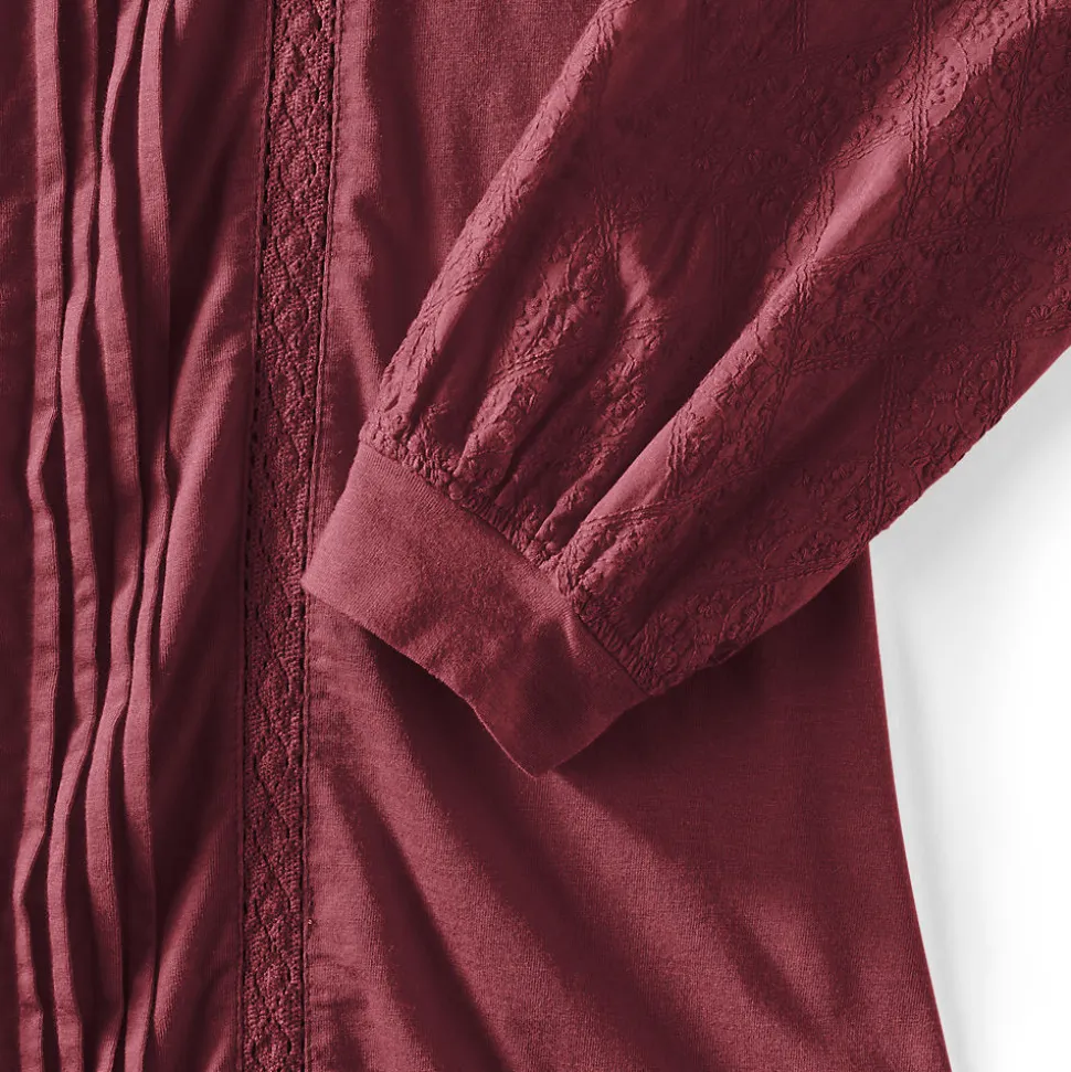 Biesenshirt aus Baumwoll/Modalmix für Damen