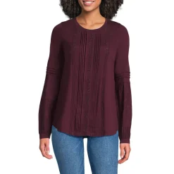 Biesenshirt aus Baumwoll/Modalmix für Damen