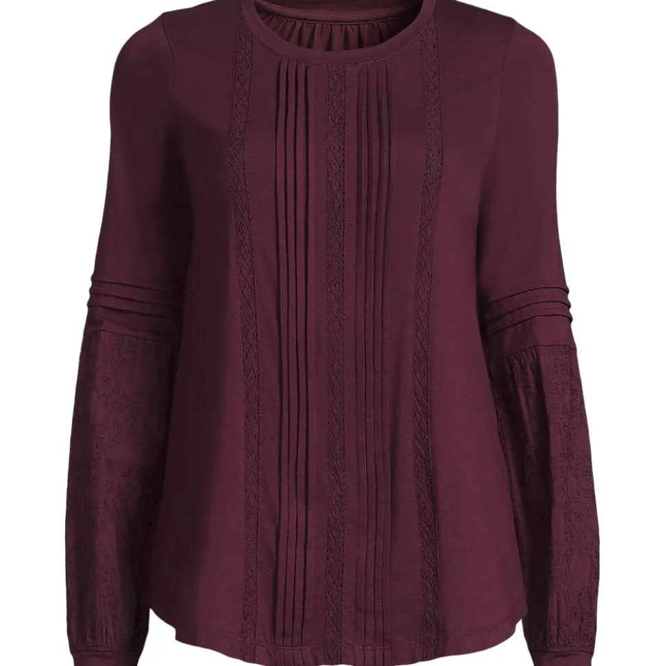 Biesenshirt aus Baumwoll/Modalmix für Damen