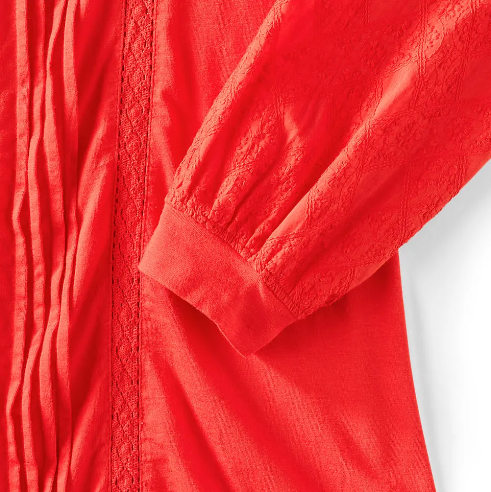 Biesenshirt aus Baumwoll/Modalmix für Damen