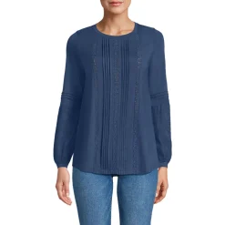 Biesenshirt aus Baumwoll/Modalmix für Damen