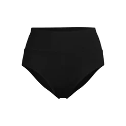 Bikinihose zum Umschlagen, High Waist, für Damen