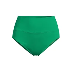 Bikinihose zum Umschlagen, High Waist, für Damen