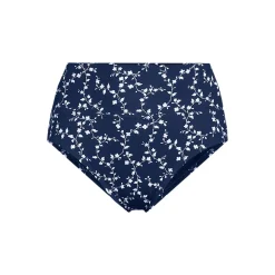 Bikinihose zum Umschlagen, High Waist, für Damen