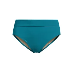 Bikinihose zum Umschlagen, High Waist, für Damen