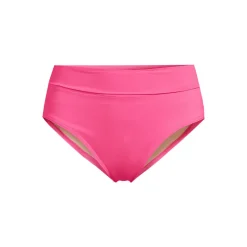 Bikinihose zum Umschlagen, High Waist, für Damen