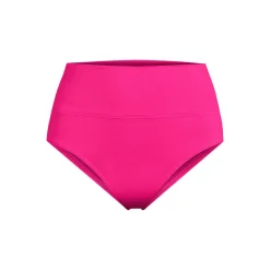 Bikinihose zum Umschlagen, High Waist, für Damen
