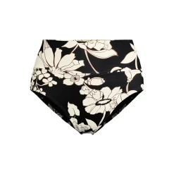 Bikinihose zum Umschlagen, High Waist, für Damen