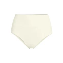Bikinihose zum Umschlagen, High Waist, für Damen