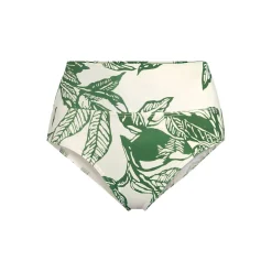 Bikinihose zum Umschlagen, High Waist, für Damen