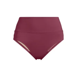 Bikinihose zum Umschlagen, High Waist, für Damen