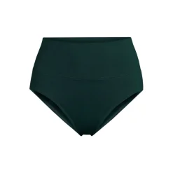 Bikinihose zum Umschlagen, High Waist, für Damen