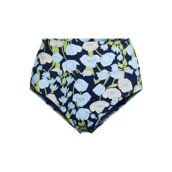 Bikinihose zum Umschlagen, High Waist, für Damen
