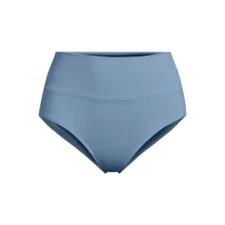 Bikinihose zum Umschlagen, High Waist, für Damen