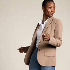 Blazer aus Crêpe für Damen