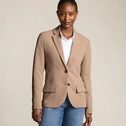 Blazer aus Crêpe für Damen