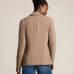 Blazer aus Crêpe für Damen
