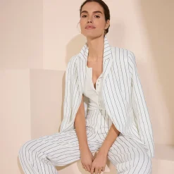 Blazer im Leinenmix für Damen