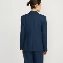 Blazer im Leinenmix für Damen