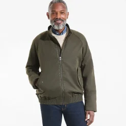 Blouson-Wachsjacke für Herren