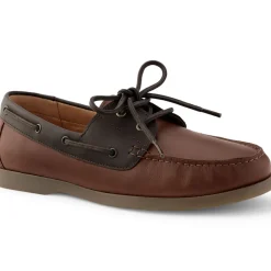 Bootsschuhe aus Leder für Herren