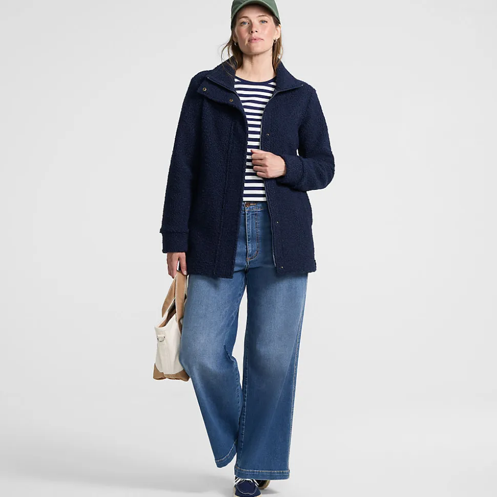 Bouclé-Jacke