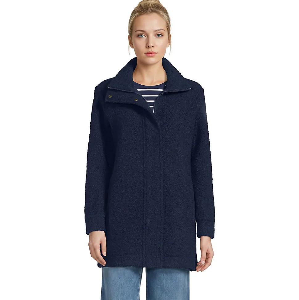 Bouclé-Jacke