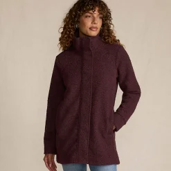 Bouclé-Jacke