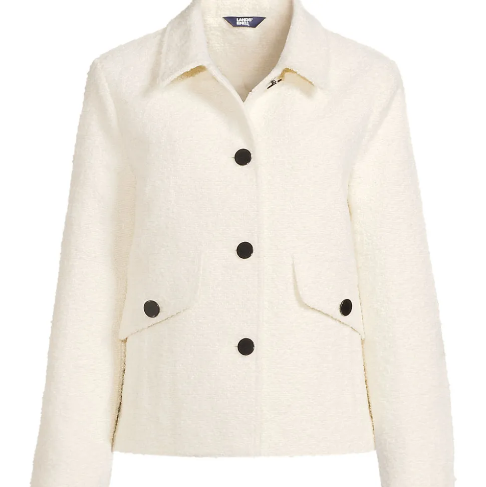 Bouclé-Jacke für Damen