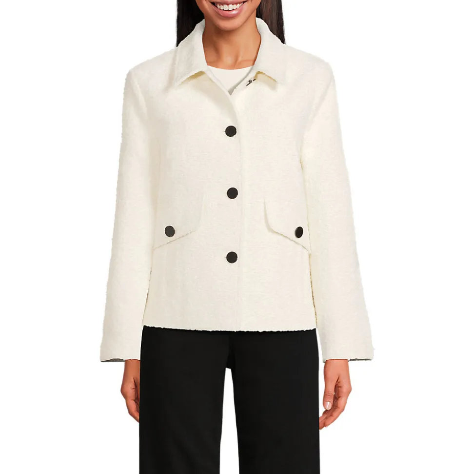 Bouclé-Jacke für Damen