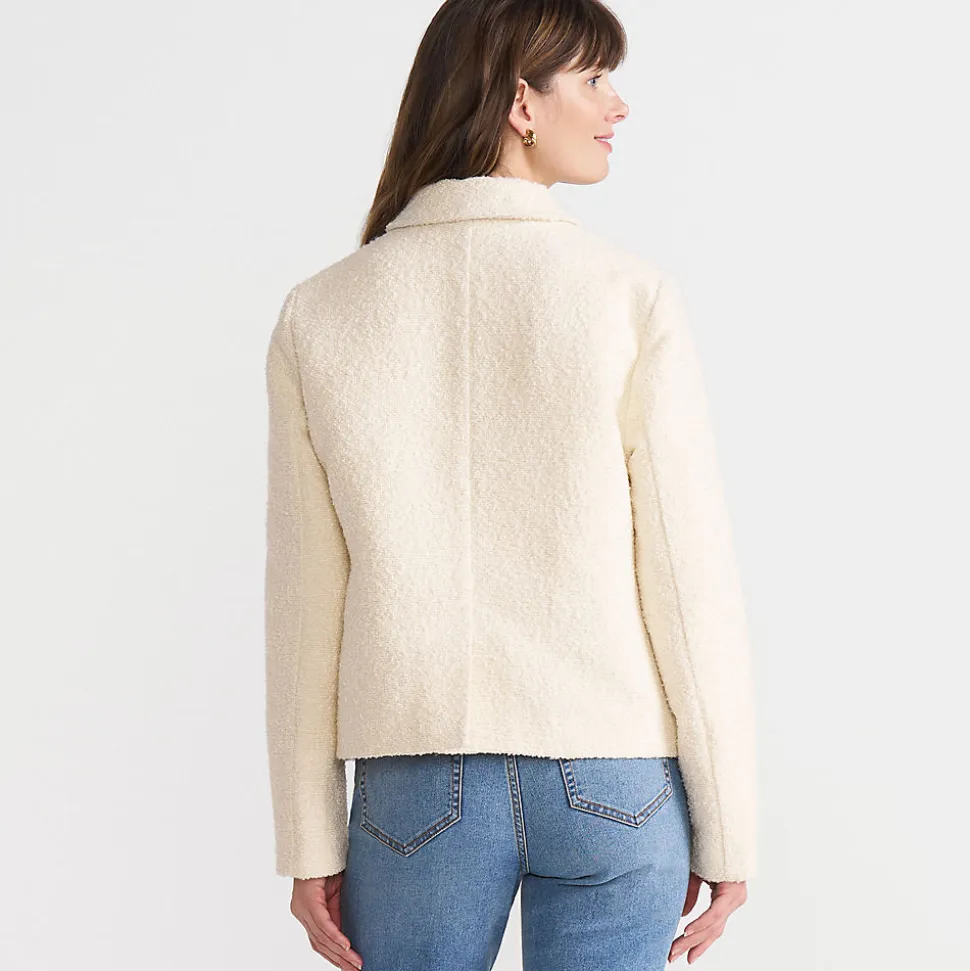 Bouclé-Jacke für Damen
