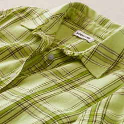 Boyfriend-Bluse aus Flanell