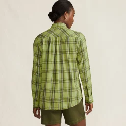 Boyfriend-Bluse aus Flanell