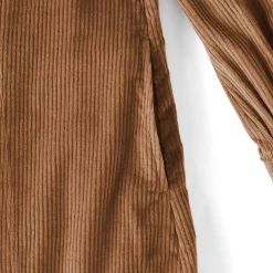 Breitcord-Hemdkleid für Damen