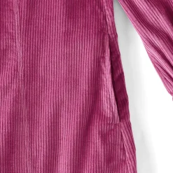 Breitcord-Hemdkleid für Damen