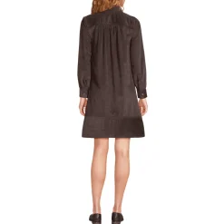 Breitcord-Hemdkleid für Damen