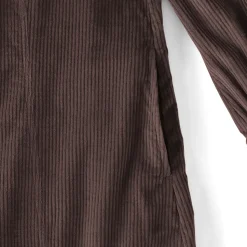 Breitcord-Hemdkleid für Damen