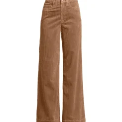 Breitcord-Hose High Waist mit weitem Bein für Damen