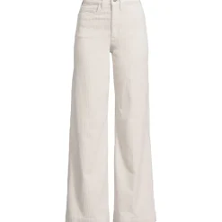 Breitcord-Hose High Waist mit weitem Bein für Damen