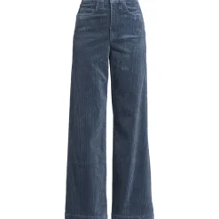 Breitcord-Hose High Waist mit weitem Bein für Damen