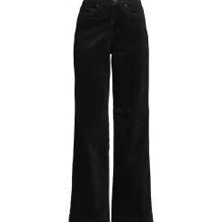 Breitcord-Hose High Waist mit weitem Bein für Damen