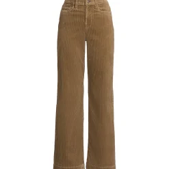 Breitcord-Hose High Waist mit weitem Bein für Damen