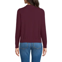 Cardigan aus Baumwolle/Seidenmix für Damen