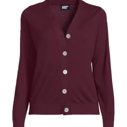 Cardigan aus Baumwolle/Seidenmix für Damen